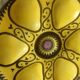 Oyster plate in HB Quimper earthenware
