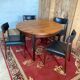 Table et 4 chaises Scandinave des années 60 / 70