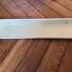 Antique earthenware bathroom wall shelf