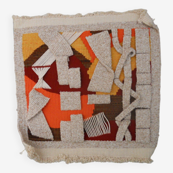 Vintage square wall tapestry