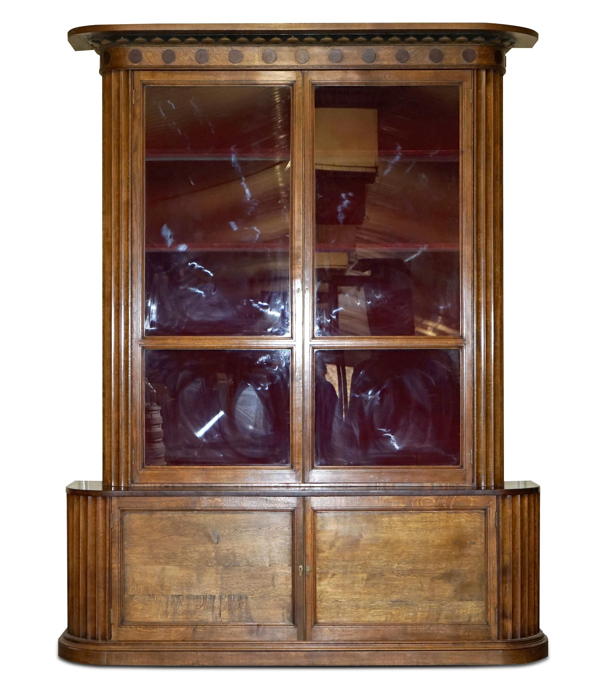 Library with drawers in the style of Samuel Pepys 1666