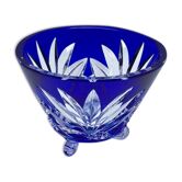Crystal tripod vase
