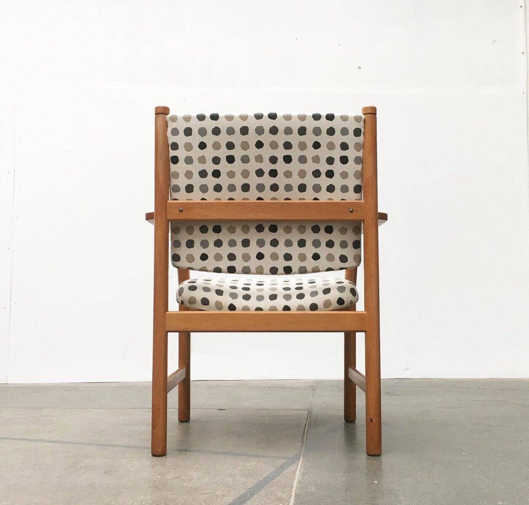 Set of mid-century Danish oak armchairs by Kurt Østervig.