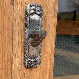 Art Deco asymmetrical glass Parisian wardrobe 1930