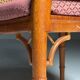 Set of 4 vintage faux bamboo chairs