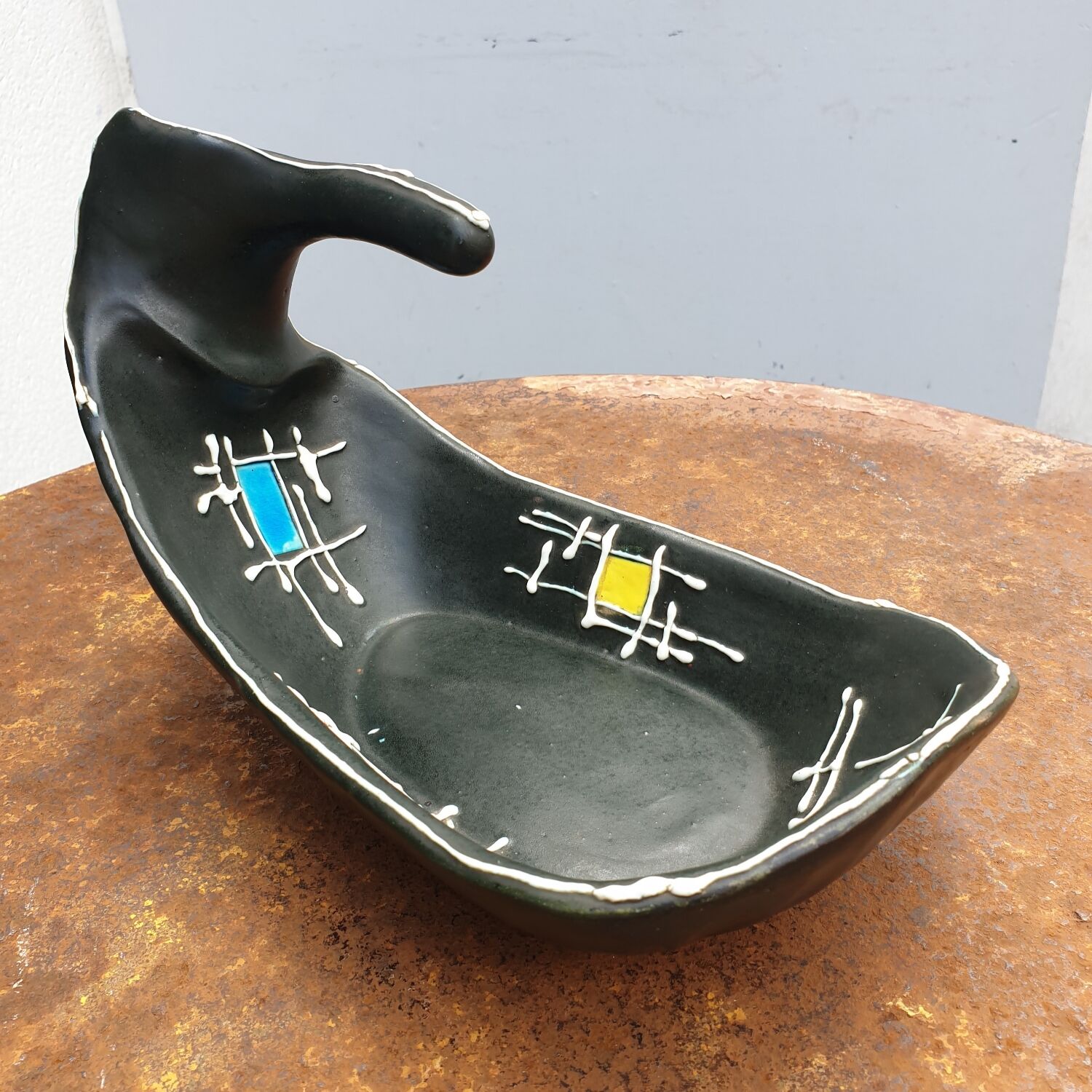 Coupe vide-poche céramique vintage Vallauris