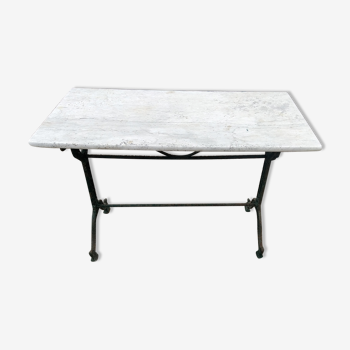 Marble bistro table