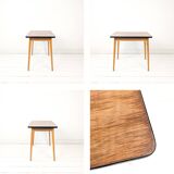 Bureau vintage Mid-Century pour enfant en bois table d’écolier rétro pour c