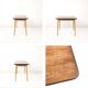 Bureau vintage Mid-Century pour enfant en bois table d’écolier rétro pour c