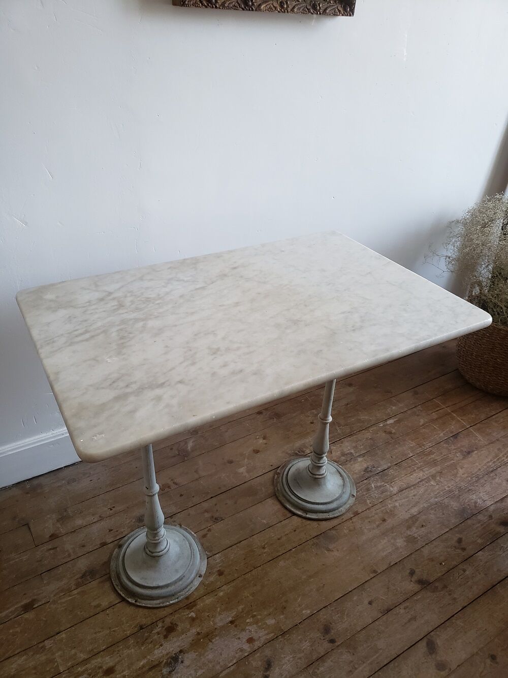 Marble bistro table