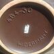 Fat Lava W.Germany 70s colors red brown chocolate vase
