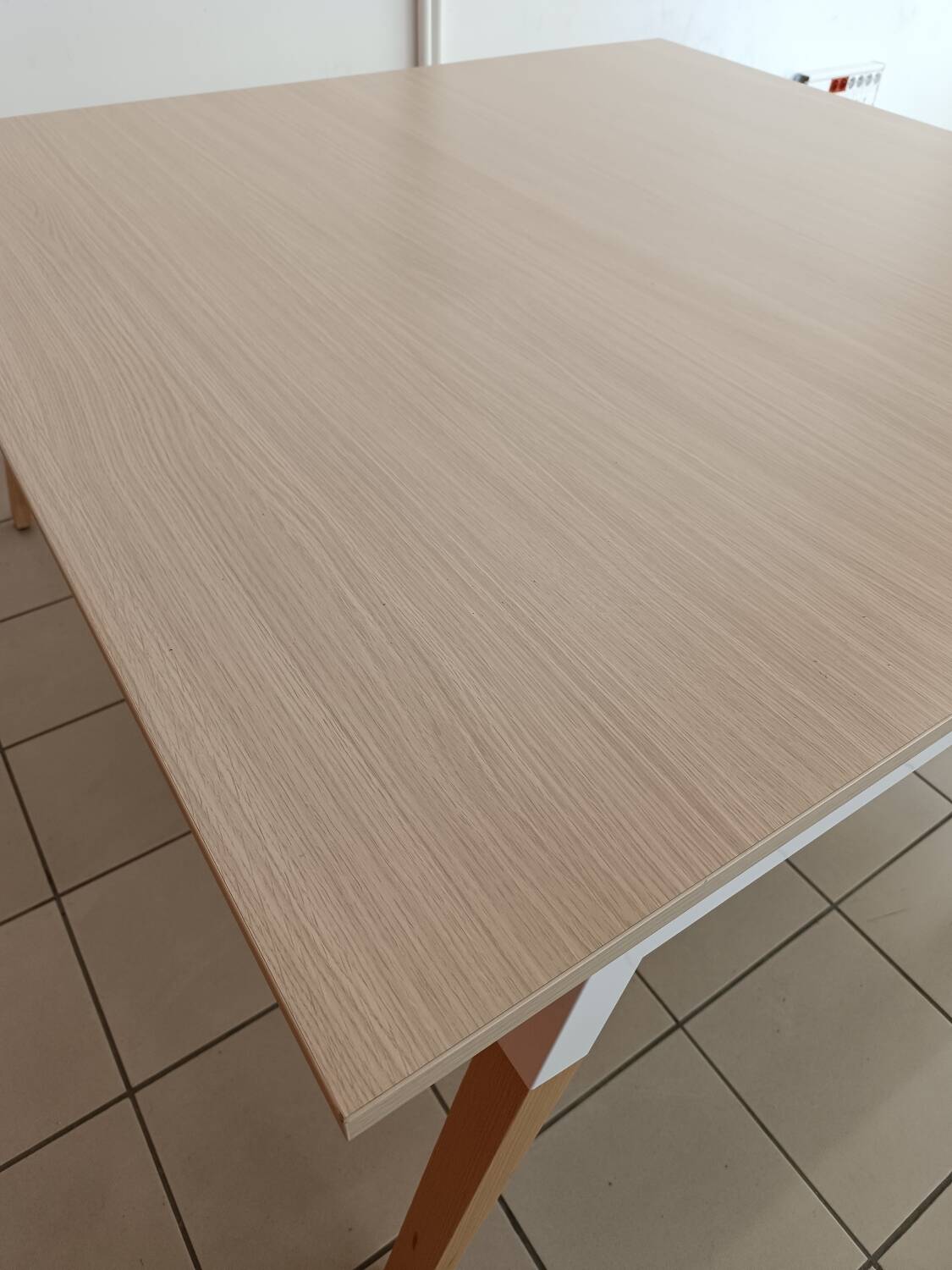 Large Scandinavian square table