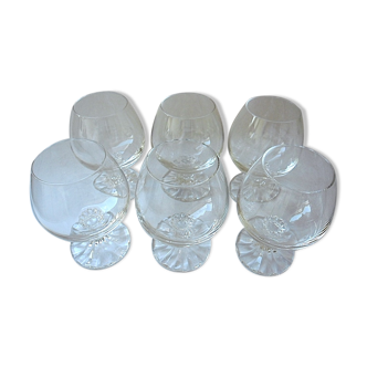 Set of 6 glasses to cognac House Villeroy & Boch Crystal