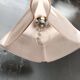 Pink opaline pendant light