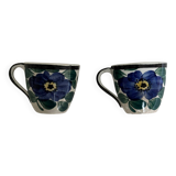 Lunéville K & G Coffee Cups - Early 1900s