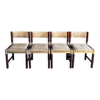 Chairs by Pierre Jolliet from the 1970s.