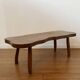 Coffee table with organic shapes
