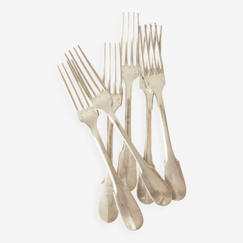 Set of 6 Christofle forks