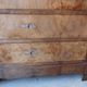 Antique chest of drawers with 4 drawers of Epoque Louis Philippe in solid walnut wood and walnut veneer - Totalme