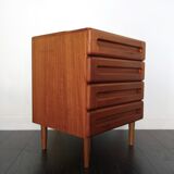 Danish teak chest of drawers 60s