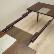 Oak table, Danish design, 1970s, manufacturer: Uldum