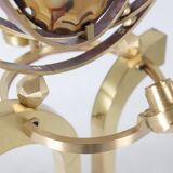 Armillary lamp model "Delamarche". Artisan work
