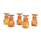 Ensemble de 5 petits flacons