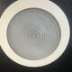 Lacquered metal Holophane ceiling light