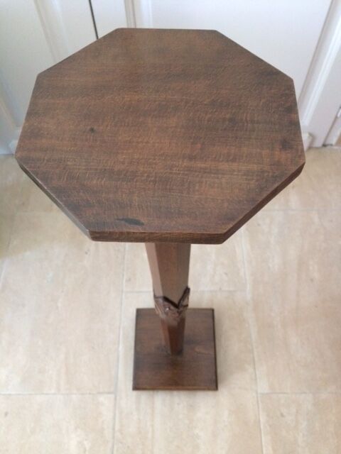 Sellette Art Deco in varnished wood