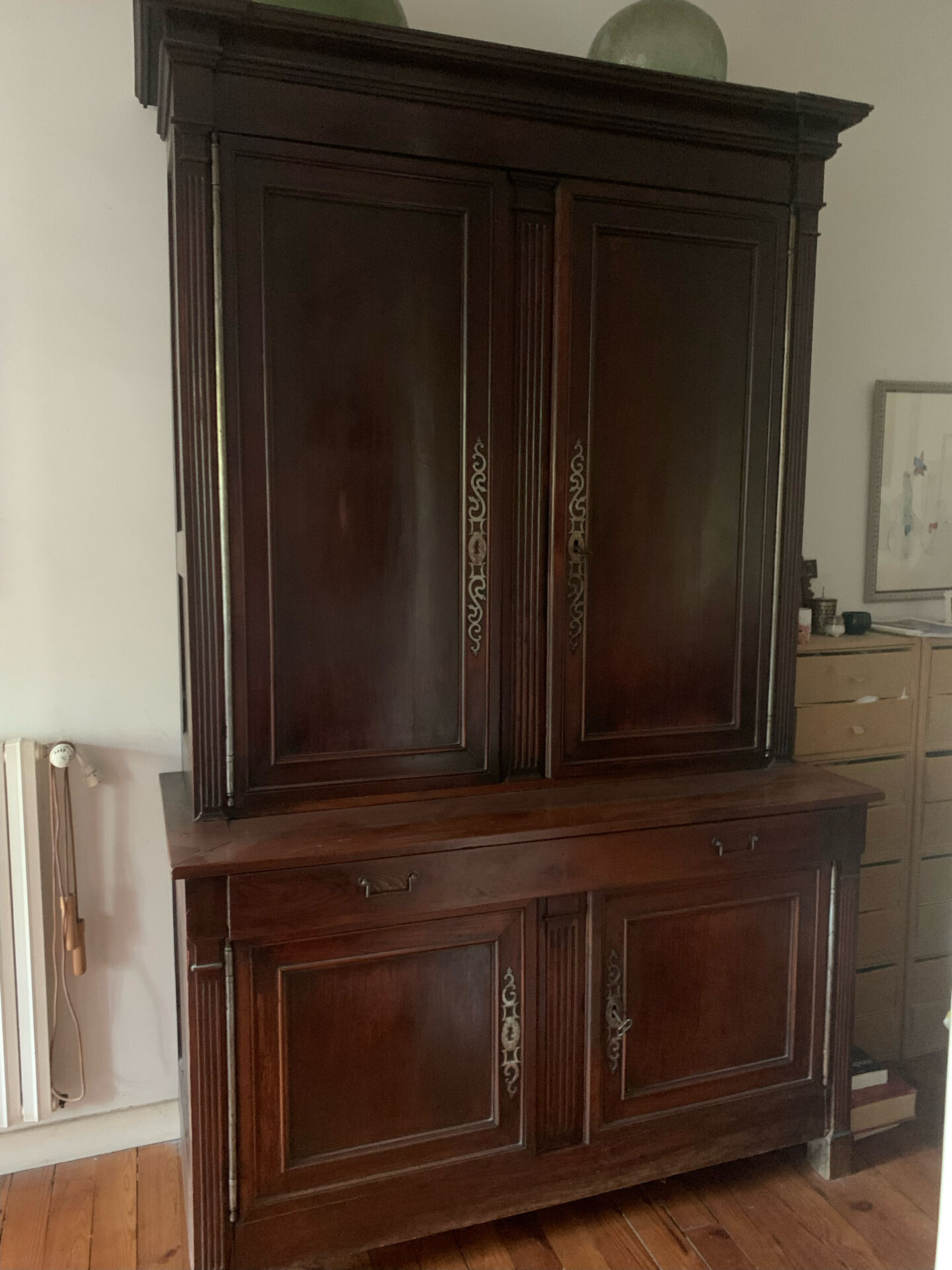 Mahogany sideboard