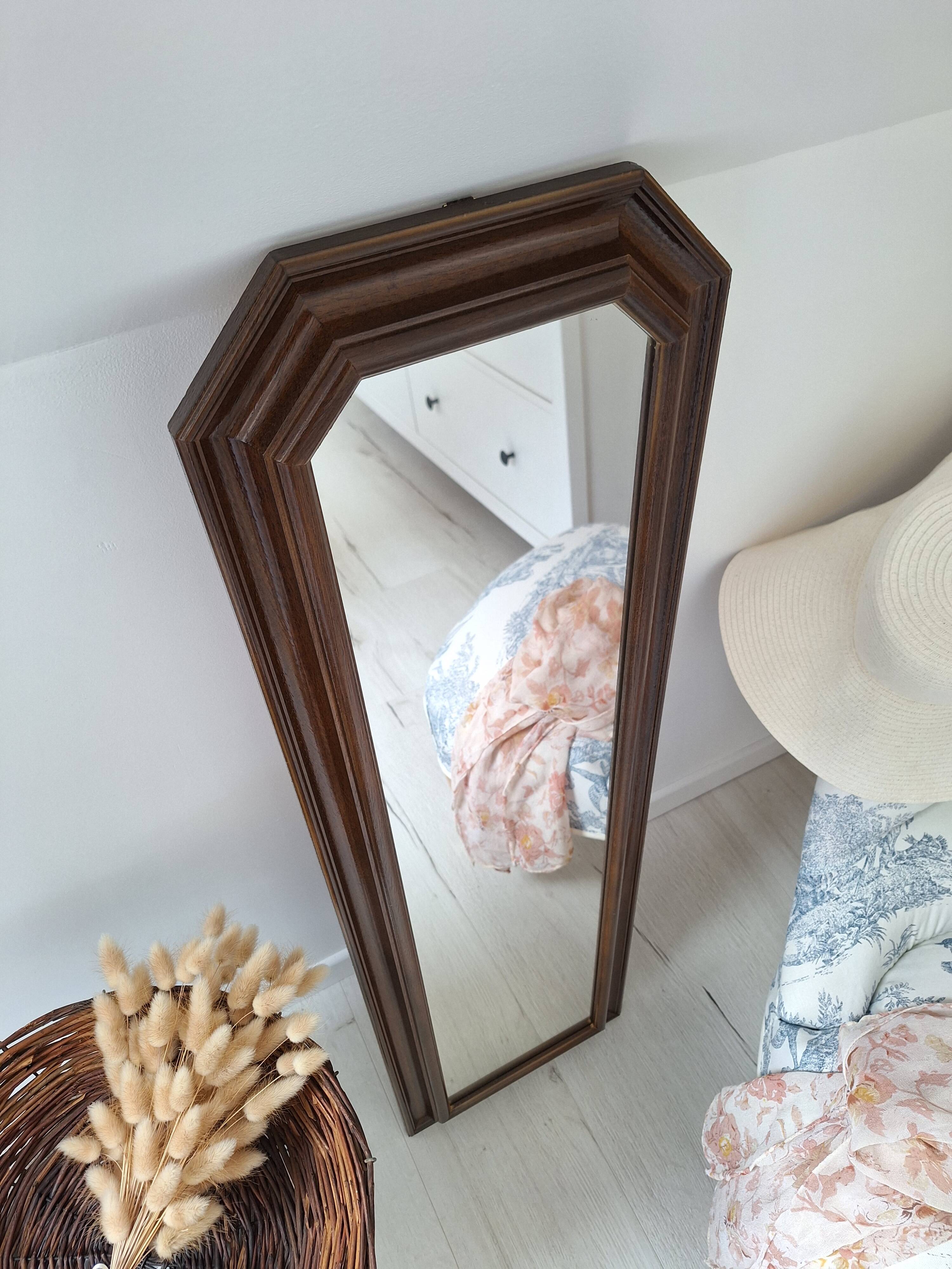 Miroir en bois vintage