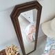 Miroir en bois vintage