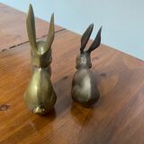 Brass rabbits