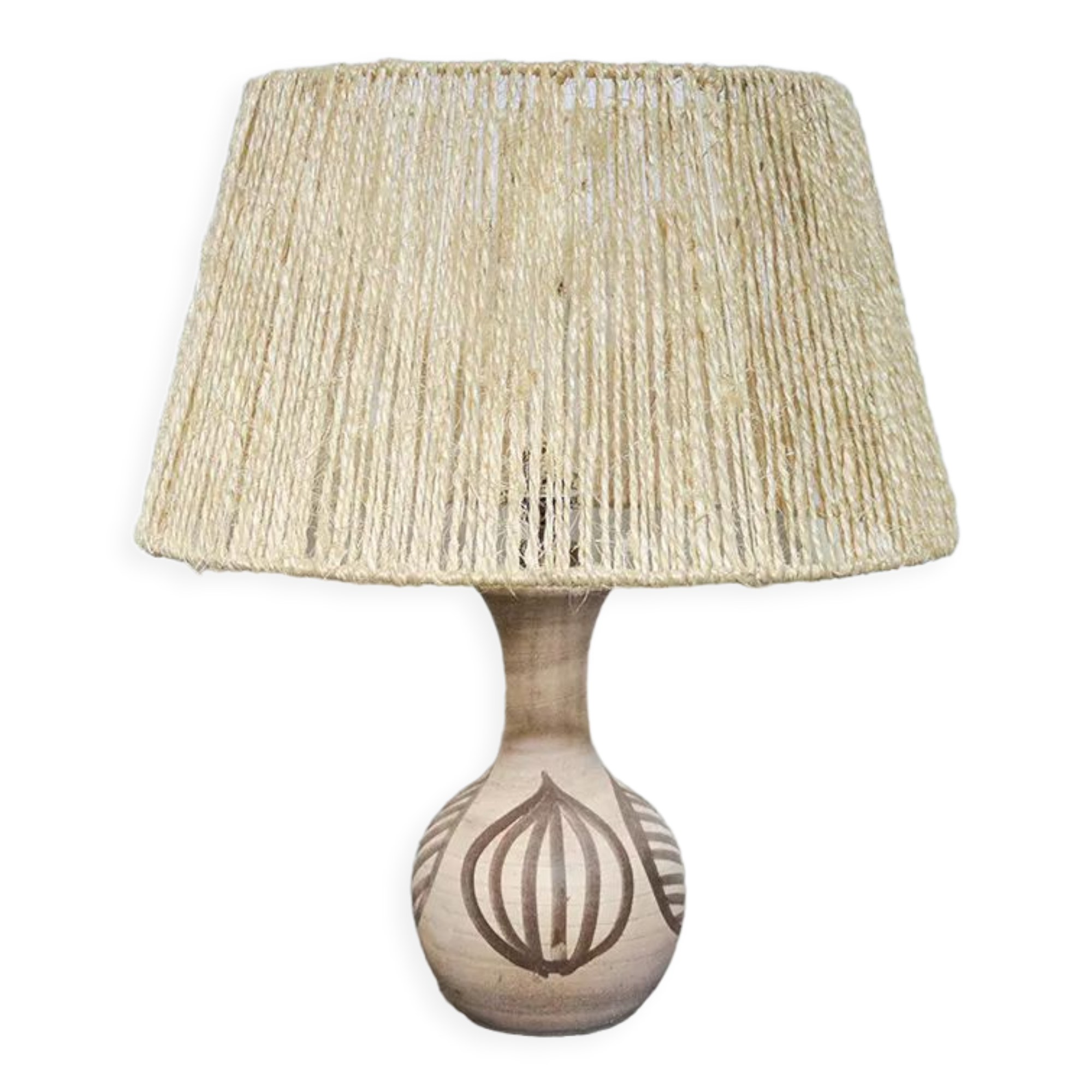 Ceramic lamp workshop CAB circa 1960