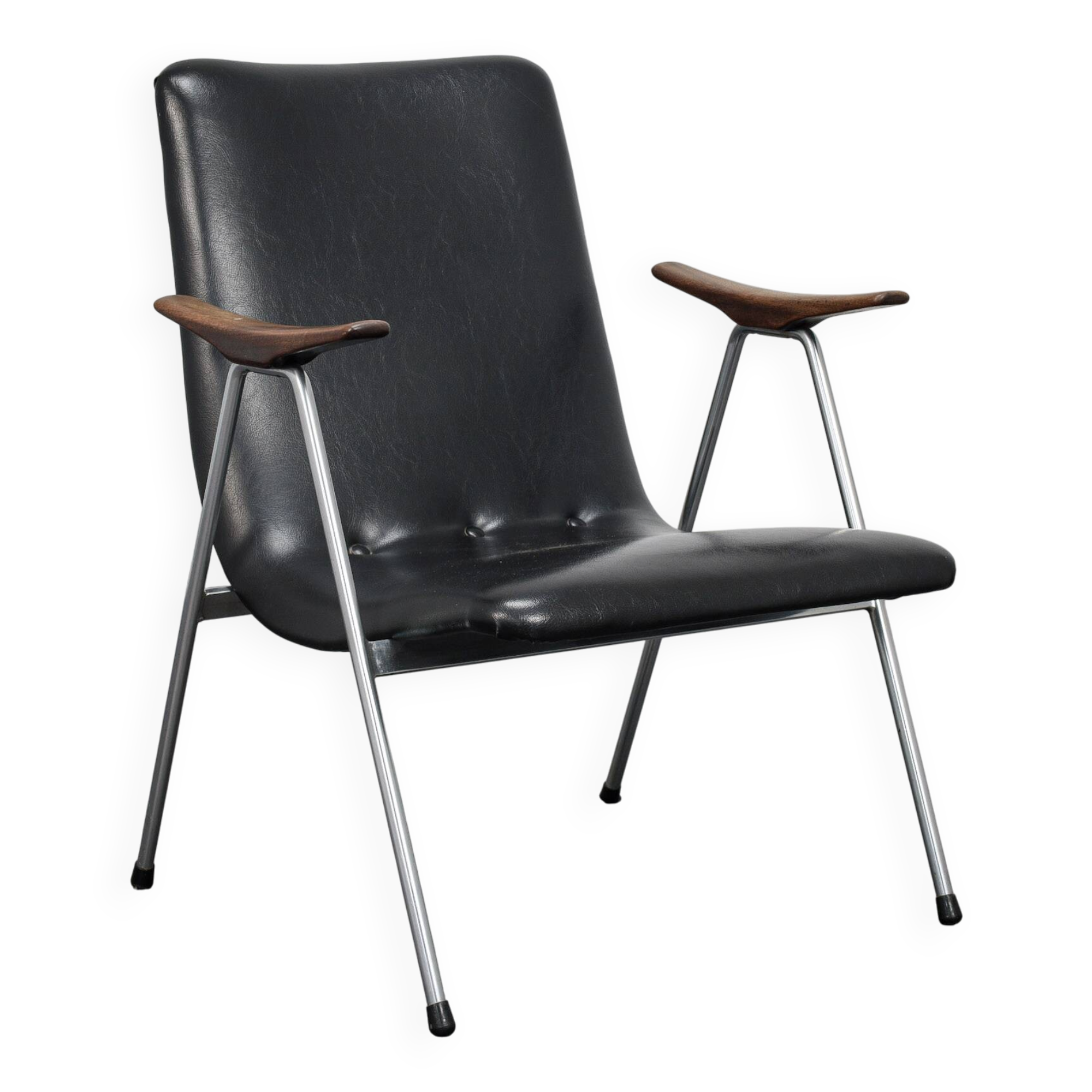 Fauteuil lounge moderne du milieu du siècle, Pays-Bas, années 1960