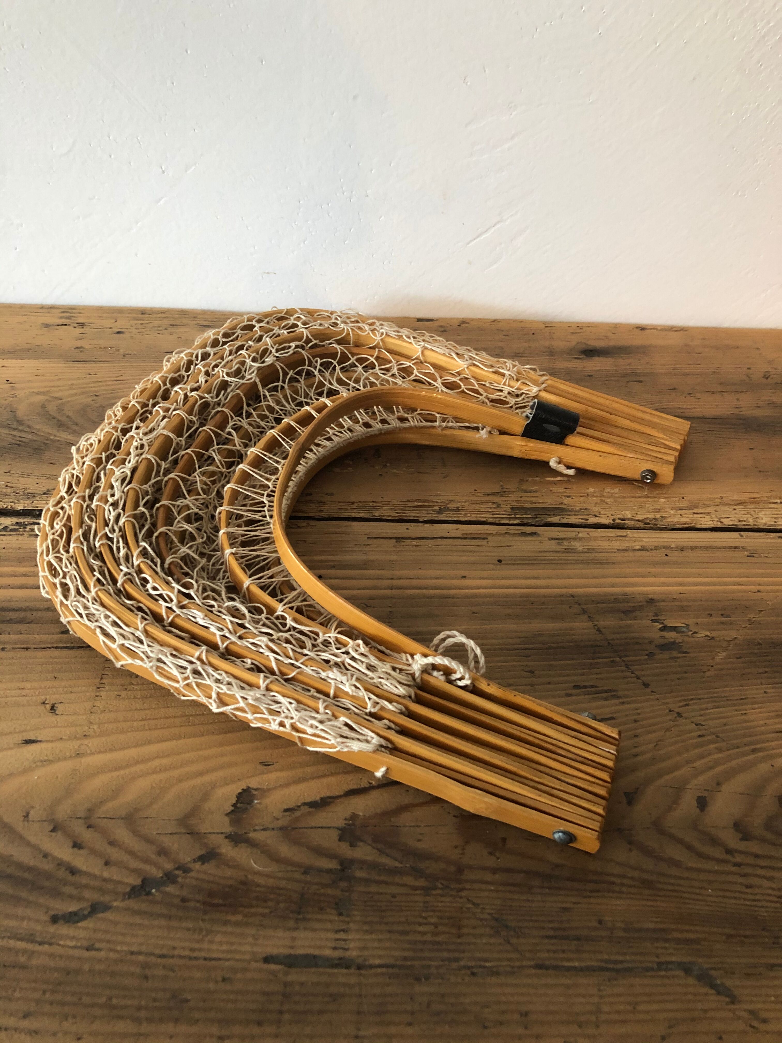 Vintage folding basket