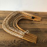 Vintage folding basket