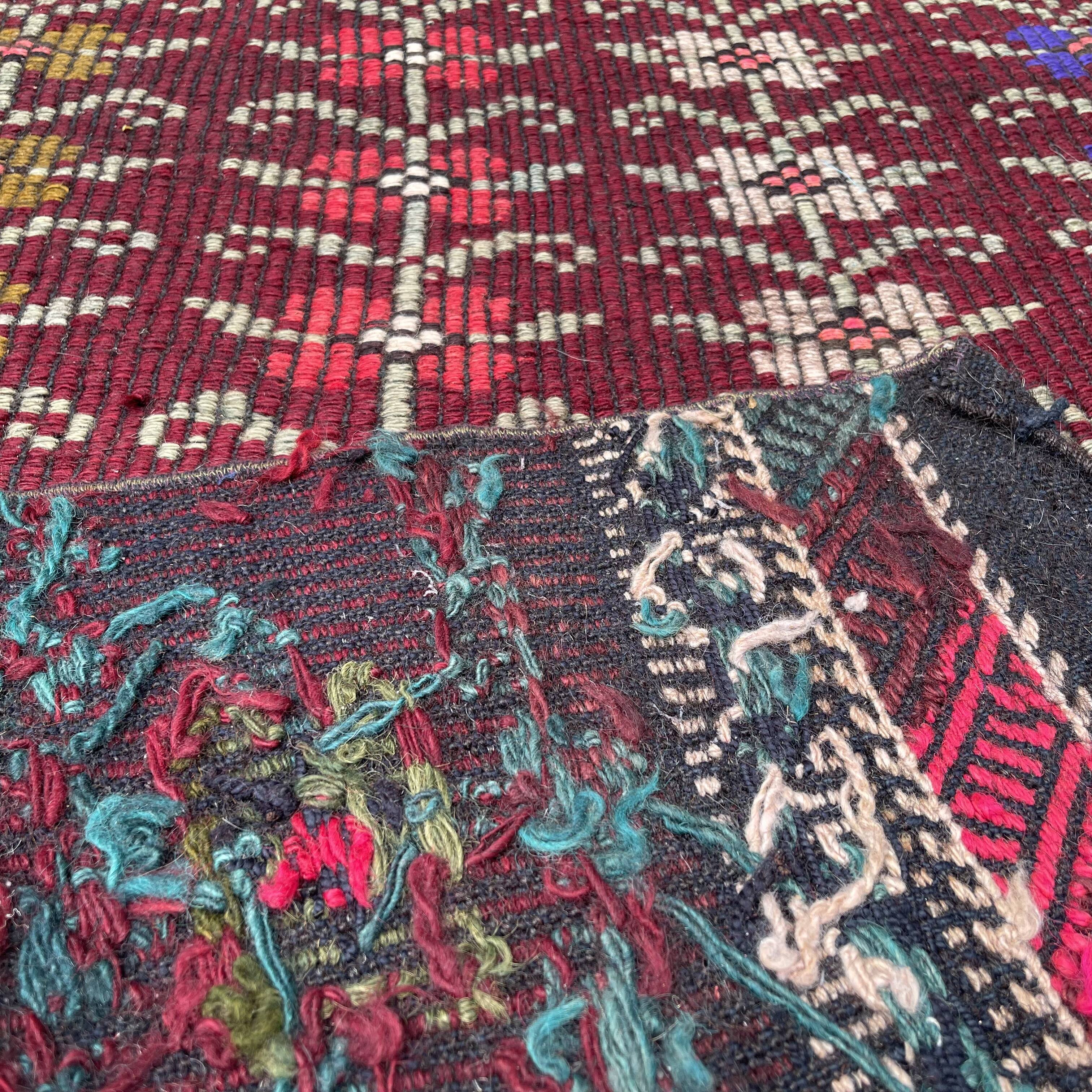Vintage turkish kilim runner , 292 x 90 cm