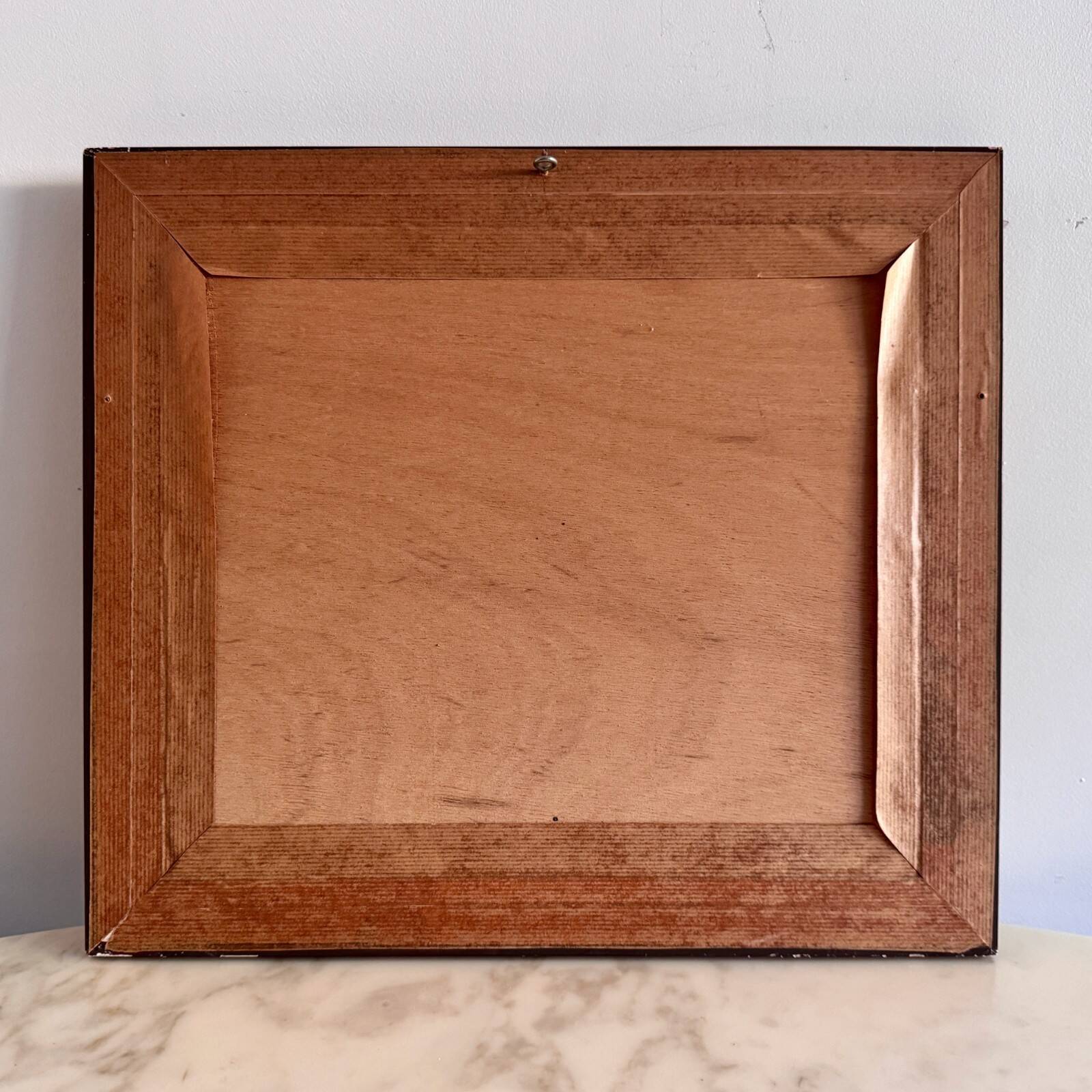 Oil on panel by Henri Vollet Breton woman gathering hay