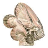 Pink marble fish 1980