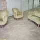 Chair years 50-60 Organic Green vintage