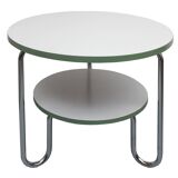 1930s loop table in chrome and formica