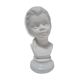 Bust biscuit porcelain little girl
