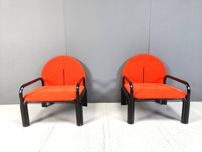 Paire de fauteuils Gae Aulenti '54 L' pour Knoll International, années 1970