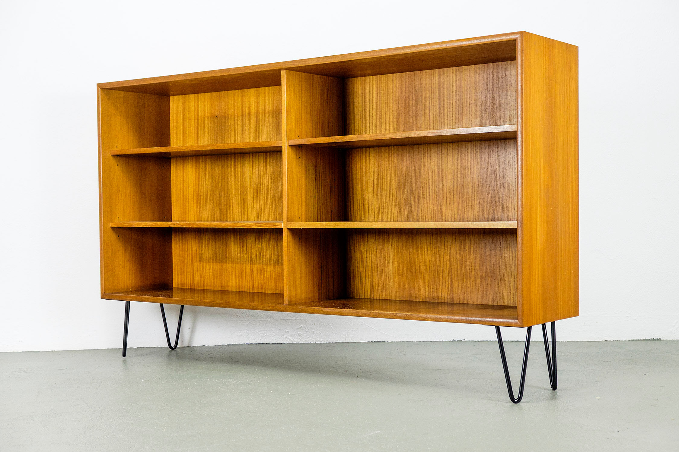 Teak bookcase from WK Möbel, 1970s