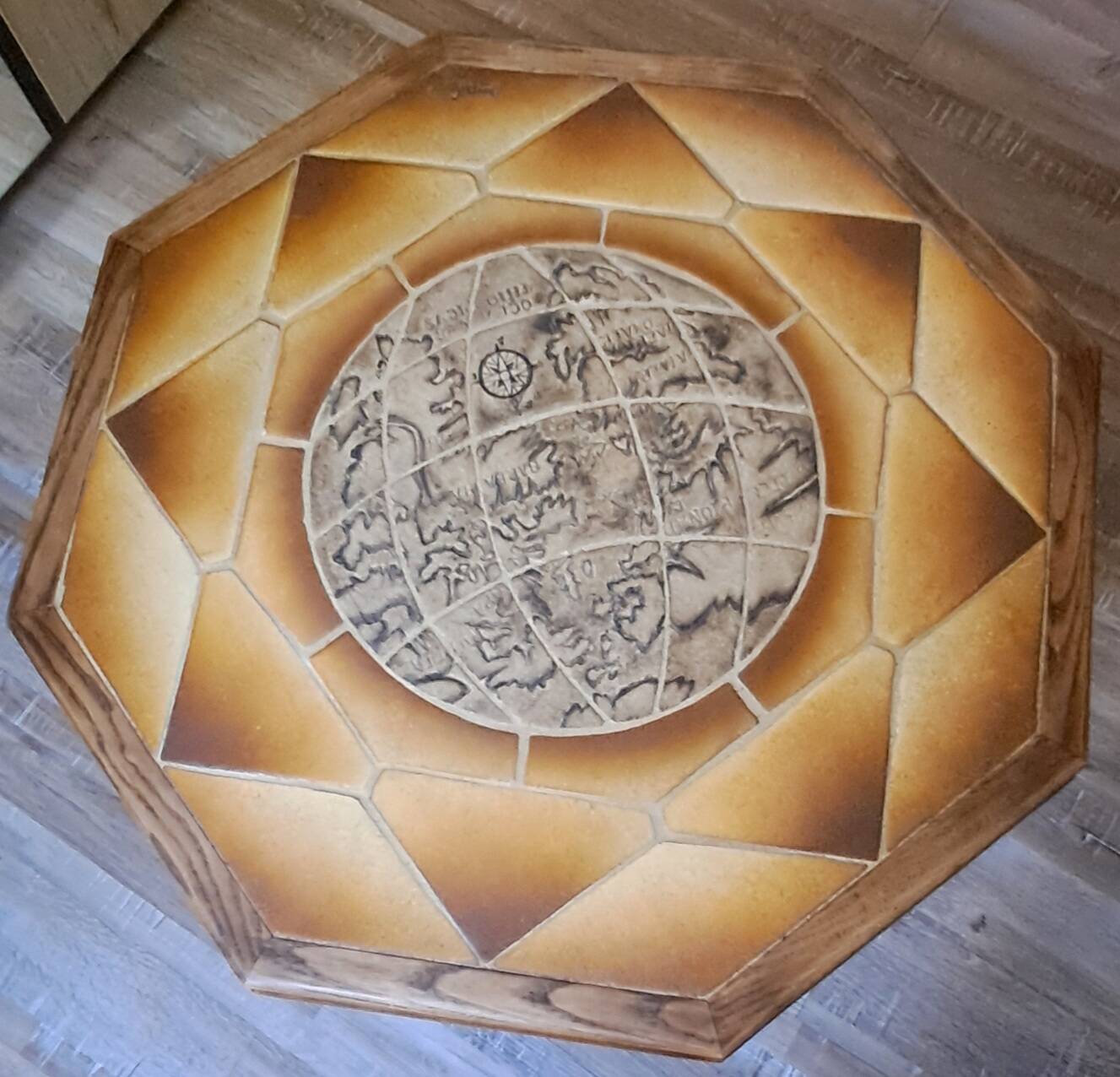 Barrois coffee table signed - 1970s