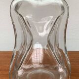 Vintage glass bottle Kluk Kluk Danish from Holmegaard