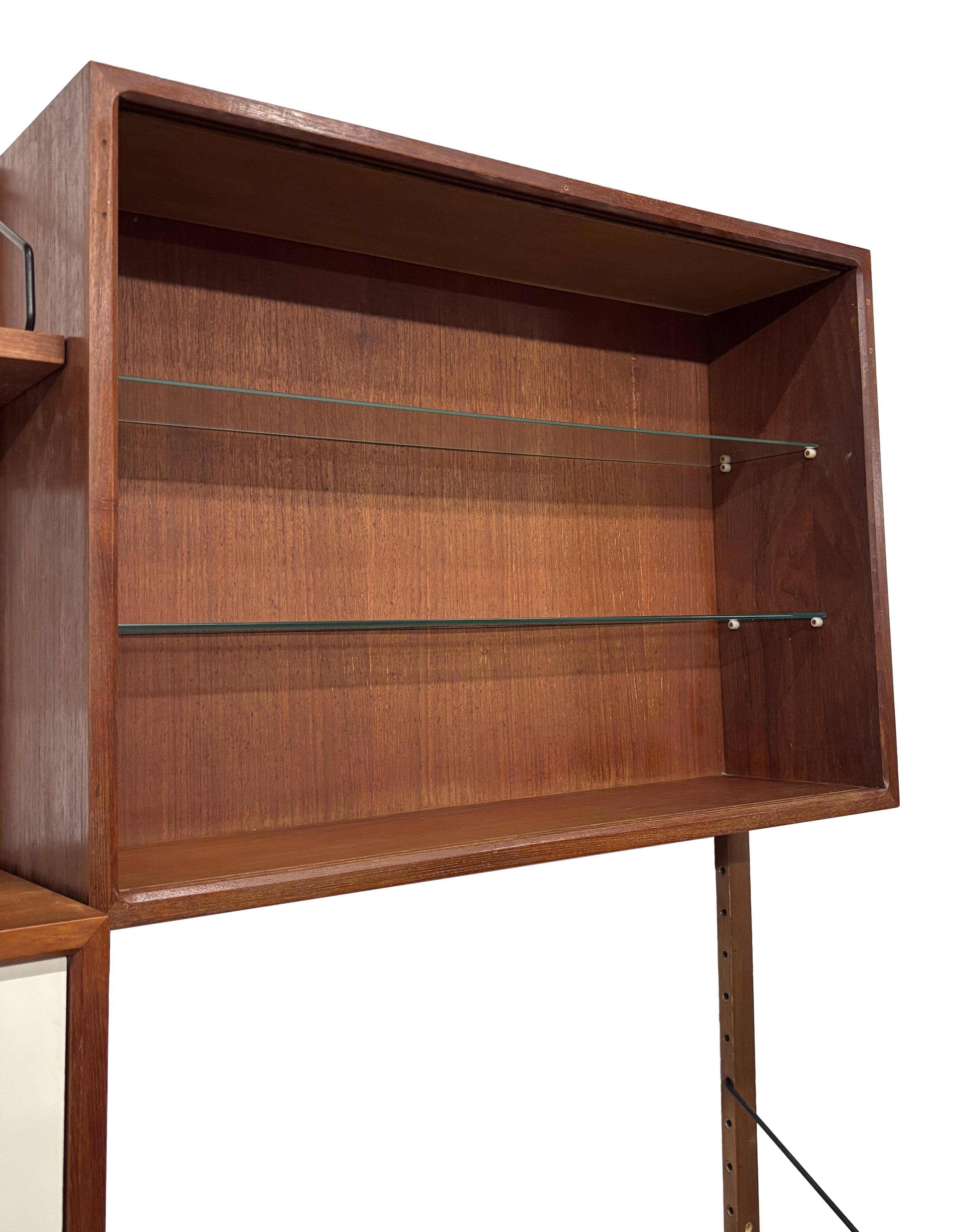 Vintage Poul Cadovius Royal System wall system wall unit