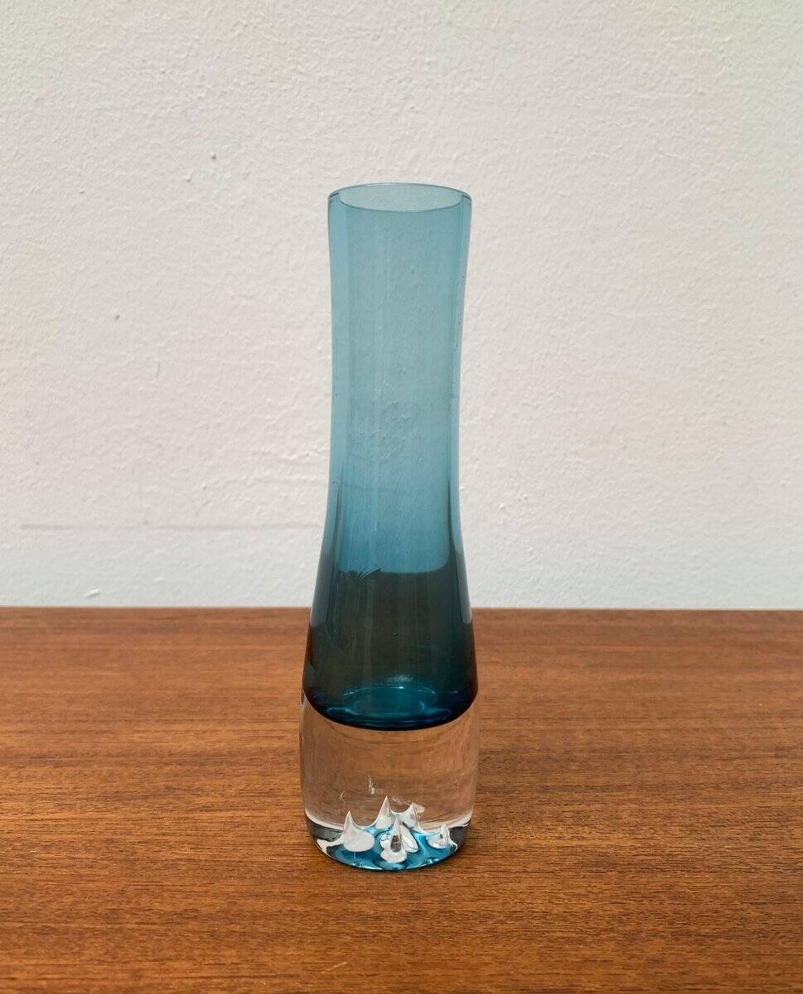 Vase en Verre d'Art Vintage