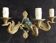 Rare applique murale En Bronze Style Empire Cygne